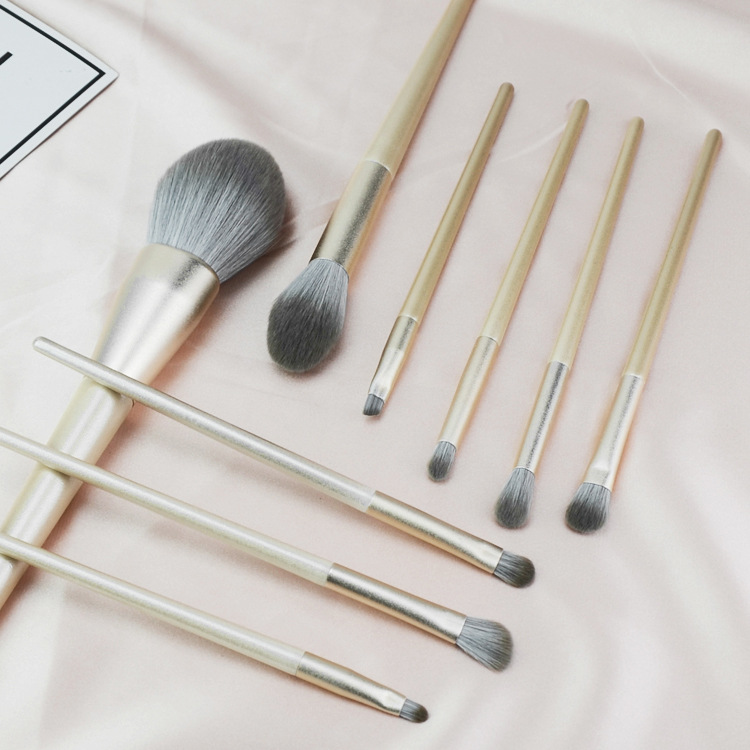 Cepillos cosméticos de 9 piezas