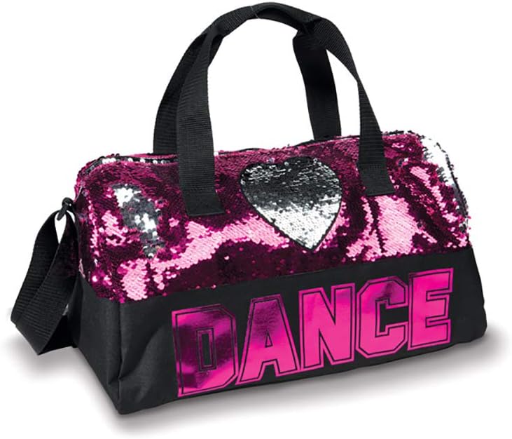 Bolsa de lona del corazón de baile