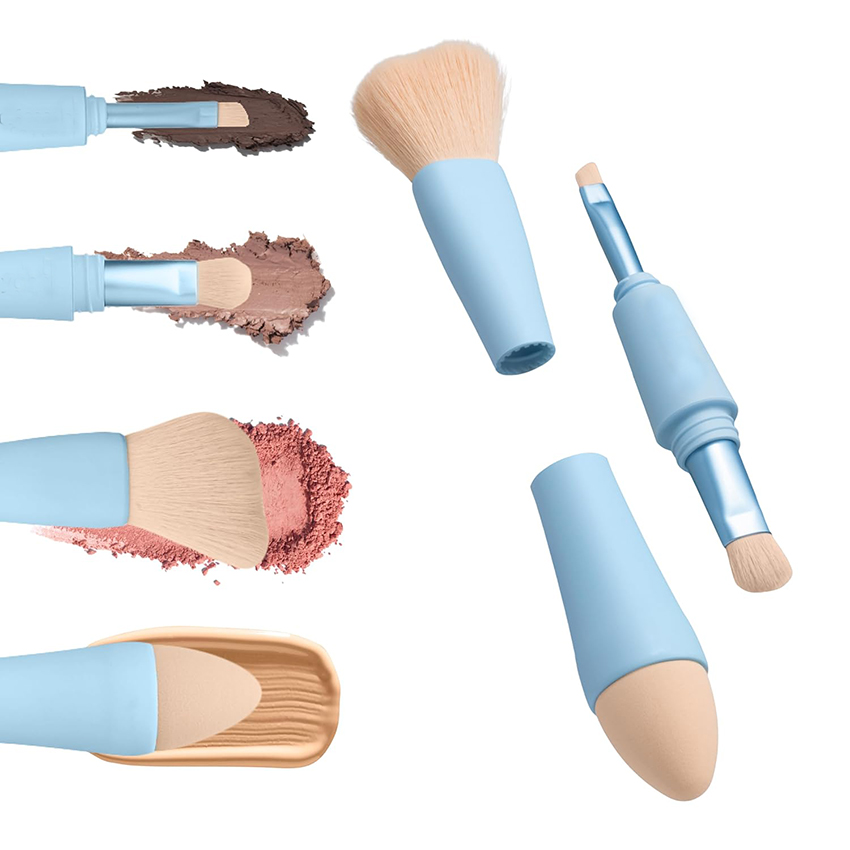 Multi Tasker 4 en 1 cepillo de maquillaje